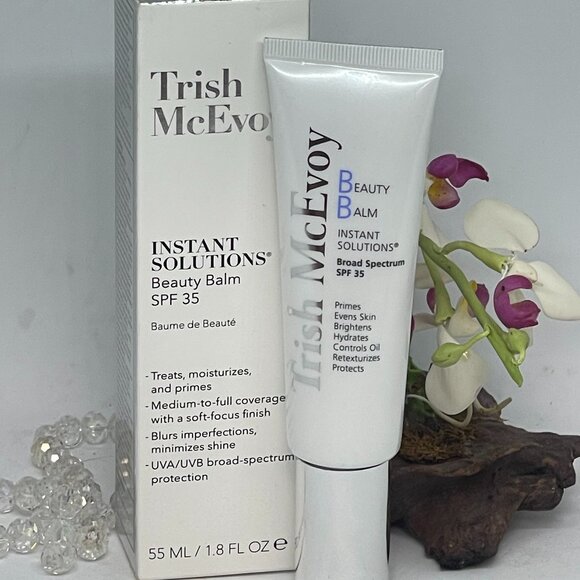 Trish McEvoy Instant Solutions Beauty Balm SPF 35 -Shade 2 - 1.8 oz - New in Box - Picture 2 of 6